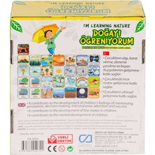 NW NessiWorld CAEGT-5053 Doğayı Öğreniyorum Eğitici Oyun Kartları -