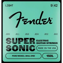 Happy Trend Fender 150L Original Pure Nickel - Light Takım Tel Elektro Gitar Teli 009-042