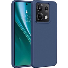 Marsilyan™- Xiaomi Redmi Note 13 Pro 4g Kılıf First Silikon - Lacivert