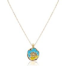 Gold Çelik Kolye 45CM