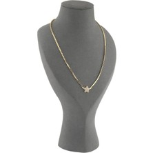 Vıp Yıldız 14K Kolye Gold