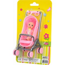 Miss Mojo 02424 Anlily Pusetli Bebek / Kartela / +3 Yaş
