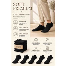 Nevzat Şahin Küçüktilki EST 1987 Pamuklu 5'li Paket Premium Seri Çorap