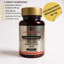 Cnnfarma Moon Life Glucosamine Chondroitin Collagen Boswella Msm Tip 2 60 Tablet