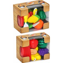 Miss Mojo URT007-KUTU-1ABC Kesilebilen Sebze Meyve 16 Pcs Adet Fiyatıdır