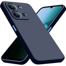 HemenGo BZS7896 Redmi 15C 4g Nano Içi Kadife Silikon - Lacivert HMNG8632
