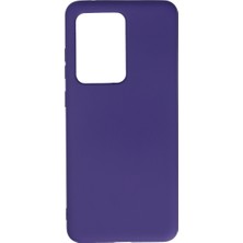 HemenGo BZS7896 Galaxy S20 Ultra Kılıf Nano Içi Kadife Silikon - Mor HMNG8632