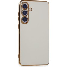 HemenGo BZS7896 Galaxy S24 Plus Kılıf Volet Silikon - Beyaz HMNG8632