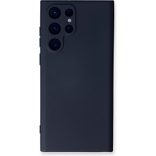 HemenGo BZS7896 Galaxy S23 Ultra Kılıf Nano Içi Kadife Silikon - Lacivert HMNG8632