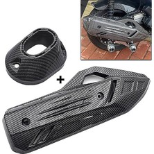 Hsb Honda Pcx Karbon Egzoz Koruma Set 2021/2026