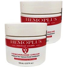 HemenGo BZS7896 Hemoplus Büyük Boy Rahatlama Bakım Kremi 2 Adet 150 ml HMNG8632