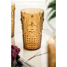 HemenGo BZS7896 Akrilik Bal Tekli Uzun Bardak & Su Meşrubat Bardağı 750 ml ( Büyük Boy & Cam Değildir