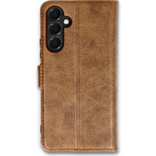 HemenGo BZS7896 Galaxy A05S Kılıf Trend S Plus Kapaklı Kılıf - Taba HMNG8632