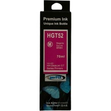 HemenGo BZS7896 Perfıx Hp GT52M Kırmızı MOH55A Şişeli Mürekkep  70ML HMNG8632