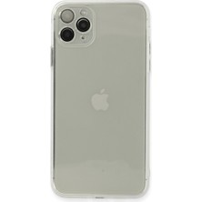 HemenGo BZS7896 iPhone 11 Pro Kılıf Fly Lens Silikon - Şeffaf HMNG8632