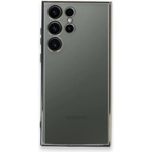 HemenGo BZS7896 Galaxy S23 Ultra Kılıf Razer Lensli Silikon - Gold HMNG8632