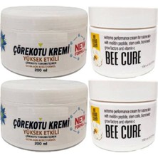 HemenGo BZS7896 Çörek Otu Kremi Xl Boy Rahatlatıcı Krem 2X200 Ml+Bee Cure Krem 2X150 ml HMNG8632