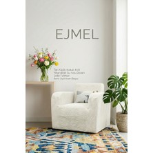 Ejmel Jakar Kumaş Leke Tutmaz Yıkanabilir Tek Kişilik ve 3 Kişilik Esnek Koltuk Kılıfı Koltuk Örtüsü Kanepe Kılıfı Çekyat Kılıfı  - Su Yolu Desenli Bajyer Kılıfı Bajyer Örtüsü
