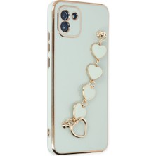 HemenGo BZS7896 Galaxy A03 Kılıf Esila Silikon - Su Yeşili HMNG8632