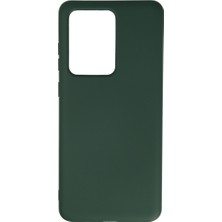 HemenGo BZS7896 Galaxy S20 Ultra Kılıf Nano Içi Kadife Silikon - Koyu Yeşil HMNG8632
