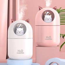 Margo Toys Sevimli Kedi Tasarımlı Aromaterapi Nemlendirici Hava Nemlendirici Difüzör