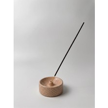 Tütsü Collections Tütsüco Seramik Yuvarlak Desenli Mini Çubuk Tütsülük (2'li Set)