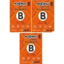 Artı Zeka Yayınları 8. Sınıf Maximal Türkçe (B) Soru Bankası + Matematik (B) + Fen Bilimleri (B) Soru Bankası