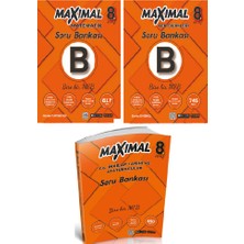 Artı Zeka Yayınları 8. Sınıf Maximal Fen Bilimleri (B) Soru Bankası + Matematik (B) + Inkılap Tarihi Soru Bankası