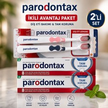 Parodontax Tam Koruma Diş Macunu ve Diş Fırçası 2’li Avantaj Seti