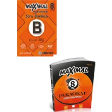 Artı Zeka Yayınları 8. Sınıf Maximal Matematik (B) Soru Bankası + Maximal Paragraf Soru Bankası