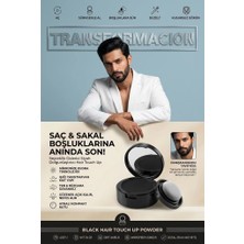 Transformacion Siyah Saç Sakal Kapatıcı  Krem Pudra Seyreklik Giderici  Dolgunlaştırıcı Hair Touch Up 723608