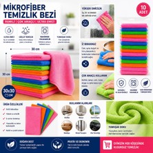 Ceyhanlar Mikrofiber Bez 30*30 10LU