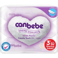 Canbebe Islak Havlu Mendil 3'lü