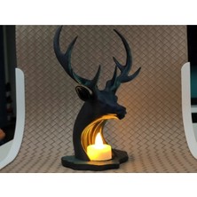 Belirtilmemiş Geyik Tasarımlı Tealight Tutucu