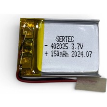 Melonika Sertec 402025 3.7V 150 Mah Li-Polymer Pil (DEVRELI/1.5A)