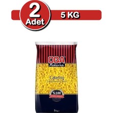 Oba Yüksük Makarna 5 kg x 2 Adet | Ev Tipi Çorbalık Paket
