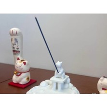 Belirtilmemiş Kedi Tasarımlı Dekoratif Tütsülük