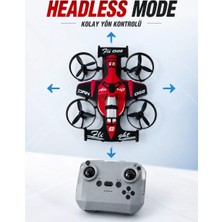 Uzaktan Kumandalı Araba Drone 3 Hız Kademeli 360° Dönüş ve Headless Mode Özellikli Midastech