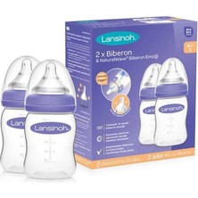 Majeur Lansinoh  Natural Wave Biberon ve Biberon Emziği Başlangıç Seti 160 ml