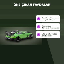 Semel Eco Lounge 1/64 Ölçekli Mercedes-Benz Amg Gt Black Series Yeşil Model Araba