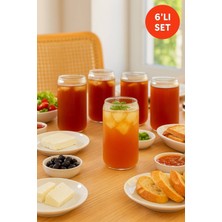 Medushop 6 Adet Borosilikat Sunum Bardağı, Kahve Bardağı, Isı Dayanıklı Bardak (500 Ml) Coollime