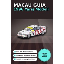 Techora Sale Frank Biela 1996 Macau Galibi 1/64 Diecast Model Araba - Audi A4 Quattro BX-313338