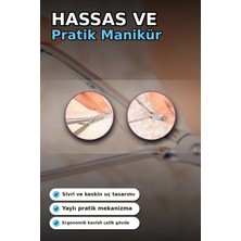 Sivri Uçlu 9.5 cm Çelik Tırnak Eti Pens - Manikür Aleti, Kişisel Bakım BX-313431