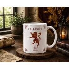 Aion Casa Aıon Casa Lannister Aslan Armalı Kupa Bardak – Kırmızı Tasarım