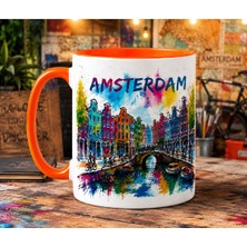 Aion Casa Aıon Casa Amsterdam Temalı Tasarım Bardak