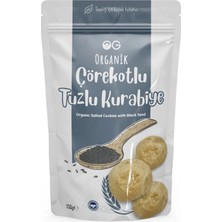 Og Natural Organik Çörekotlu Tuzlu Kurabiye 150GR