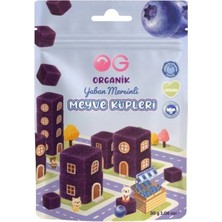 Og Natural Organik Yaban Mersinli Meyve Küpleri 30GR