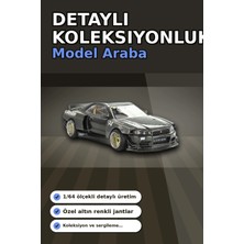 Techora Sale Greddy V2 1/64 Diecast Nissan Skyline Gt-R R34 Kaido Works Model Araba, Koleksiyonluk BX-313373