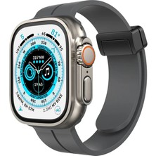 TeknoKapsül Newface Apple Watch 38MM KR412 Elegance Stylısh Kordon - Füme