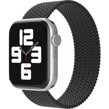 TeknoKapsül Newface Apple Watch 38MM Ayarlı Solo Silikon Kordon - Siyah